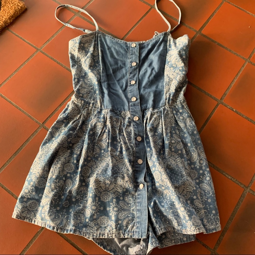 American Rag Romper Skirt Outerlay